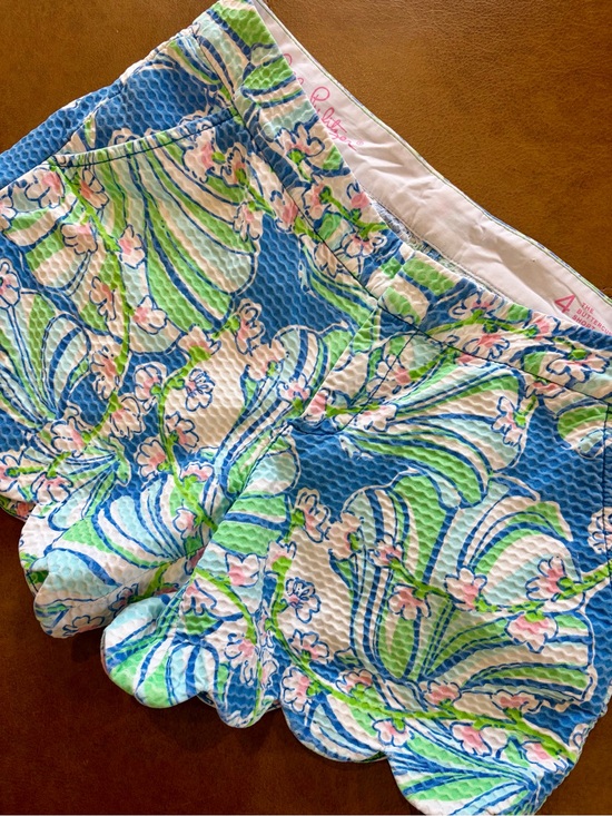 Pants - Lilly Pulitzer The Buttercup Shorts In Bay Blue Coasting